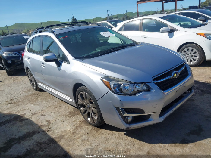 Subaru Impreza 2015 VIN JF1GPAU68F8225863