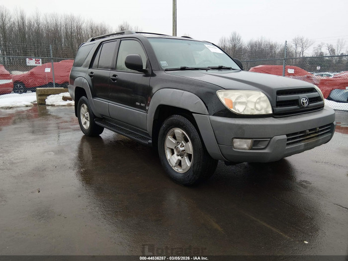 Toyota 4runner 2003 VIN JTEBU14R230009696