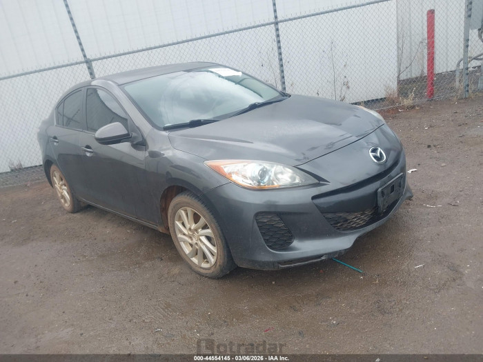 Mazda 3 2012 VIN JM1BL1W71C1692276
