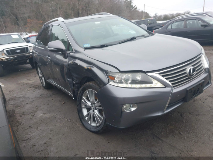 Lexus Rx 2013 VIN 2T2BK1BAXDC209767