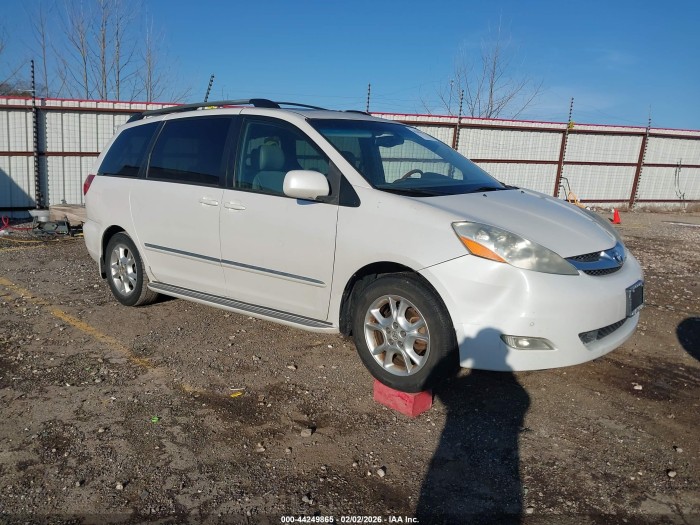 Toyota Sienna 2006 VIN 5TDZA22C36S586352