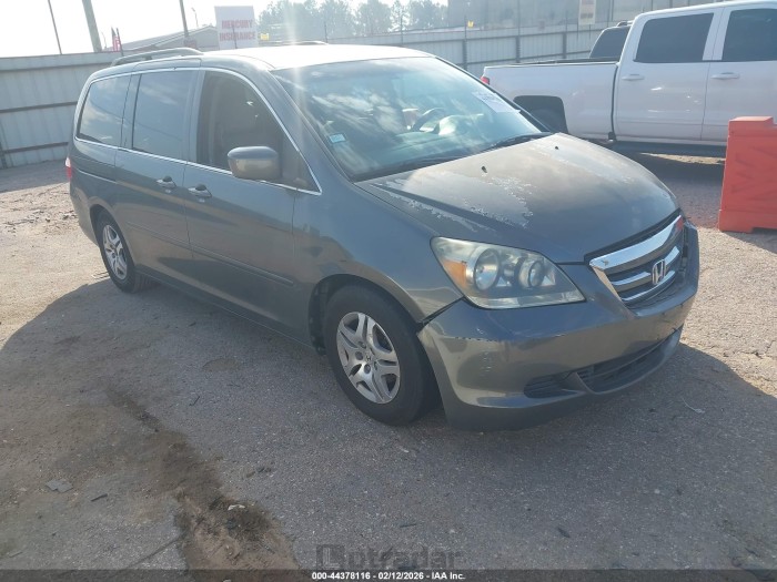 Honda Odyssey 2007 VIN 5FNRL38467B087857