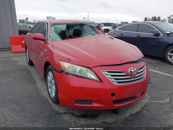 Toyota Camry 2007 VIN JTNBB46K373008374
