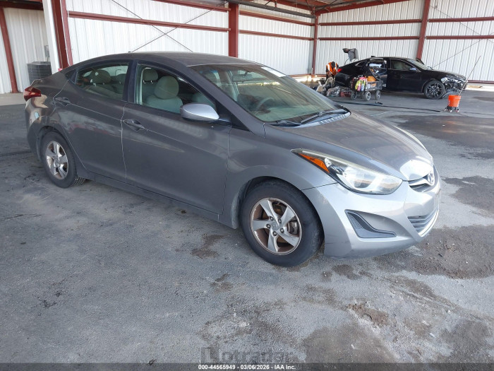 Hyundai Elantra 2014 VIN 5NPDH4AE0EH501461