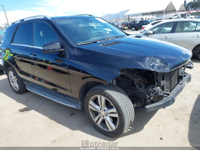 Mercedes-benz M-klasse 2015 VIN 4JGDA5JBXFA550607