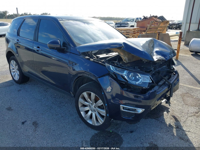 Land rover Discovery sport 2017 VIN SALCT2BG6HH687453