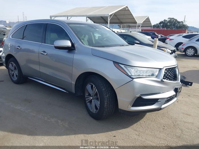 Acura Mdx 2019 VIN 5J8YD4H39KL035703