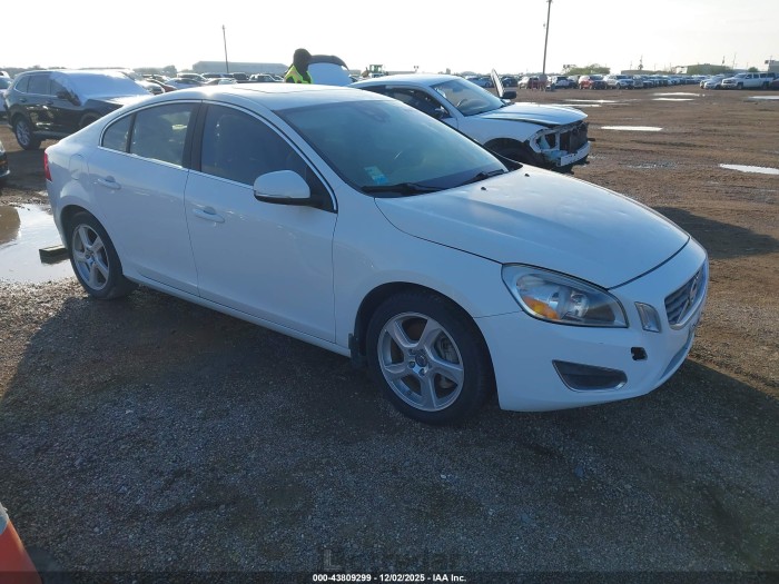 Volvo S60 2012 VIN YV1622FS0C2114804