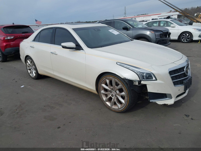 Cadillac Cts 2014 VIN 1G6AT5S34E0177886