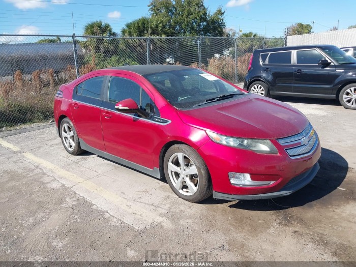 Chevrolet Volt 2012 VIN 1G1RA6E49CU125782