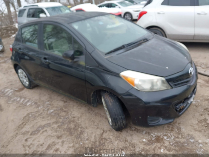 Toyota Yaris 2013 VIN JTDKTUD32DD557504