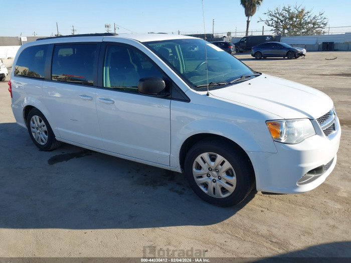 Dodge Caravan 2018 VIN 2C4RDGBG5JR169100