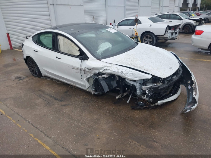 Tesla Model 3 2025 VIN 5YJ3E1EA0SF909348