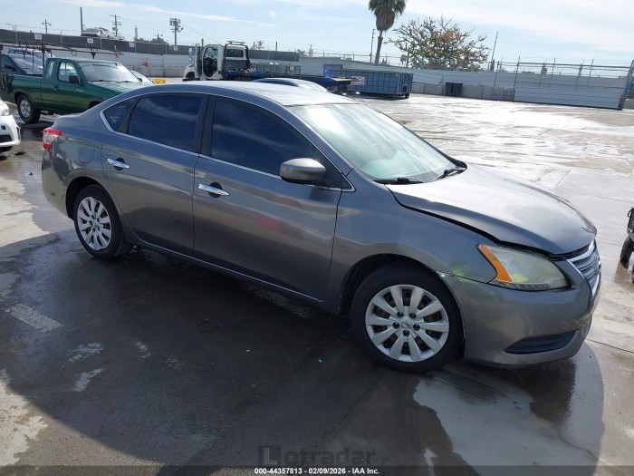 Nissan Sentra 2015 VIN 3N1AB7AP4FY308700