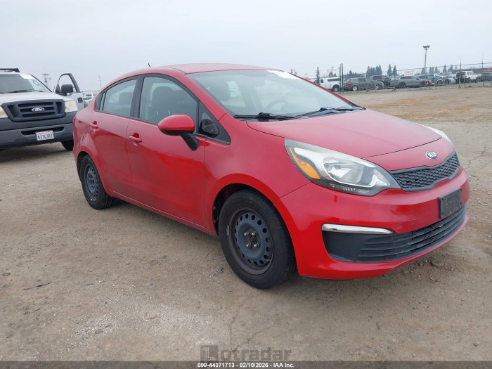 Kia Rio 2017 VIN KNADM4A36H6114127