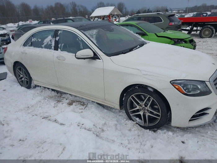 Mercedes-benz S-klasse 2019 VIN WDDUG8GB3KA433060