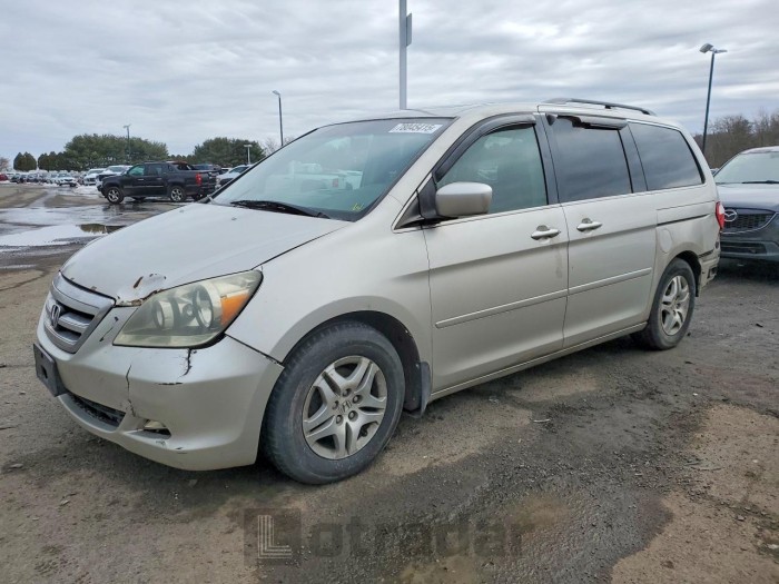 Honda Odyssey 2005 VIN 5FNRL38645B024464