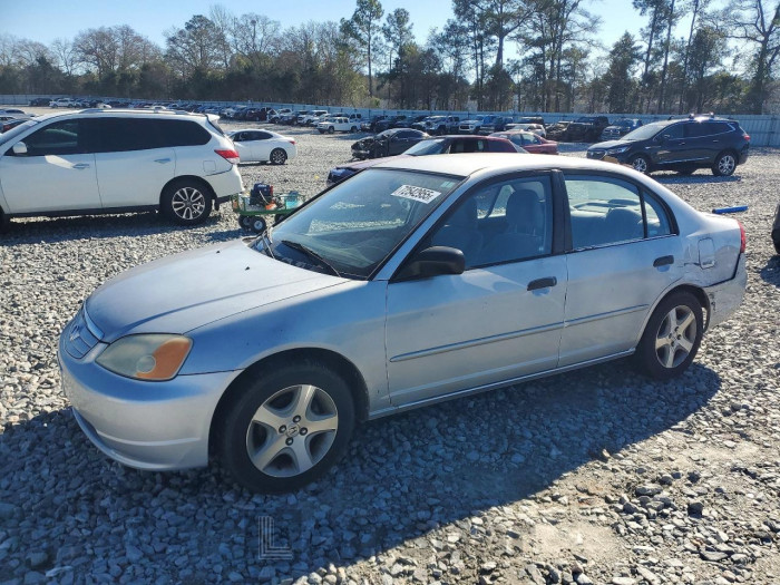 Honda Civic 2001 VIN 1HGES165X1L032447