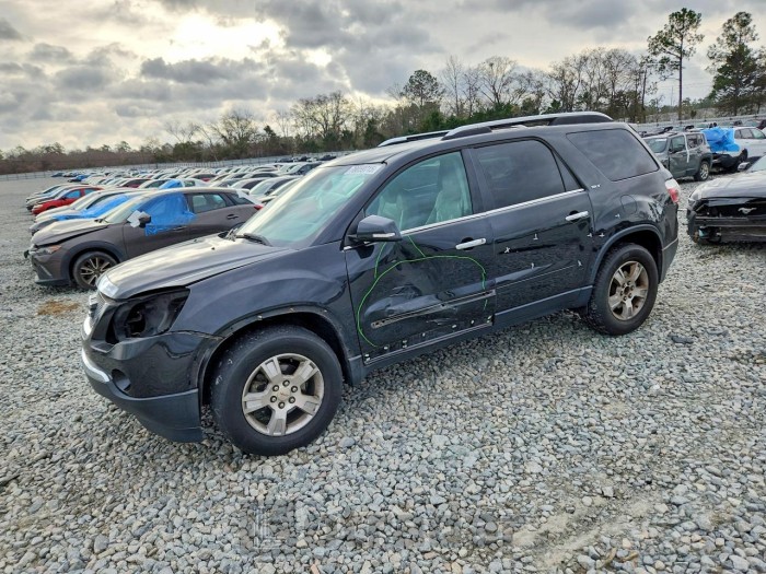 Gmc Acadia 2008 VIN 1GKER237X8J192148