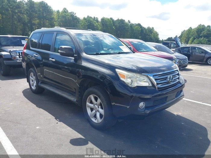 Lexus Gx 2010 VIN JTJBM7FX3A5007374