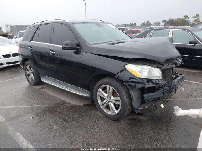 Mercedes-benz M-klasse 2015 VIN 4JGDA5JB2FA613618