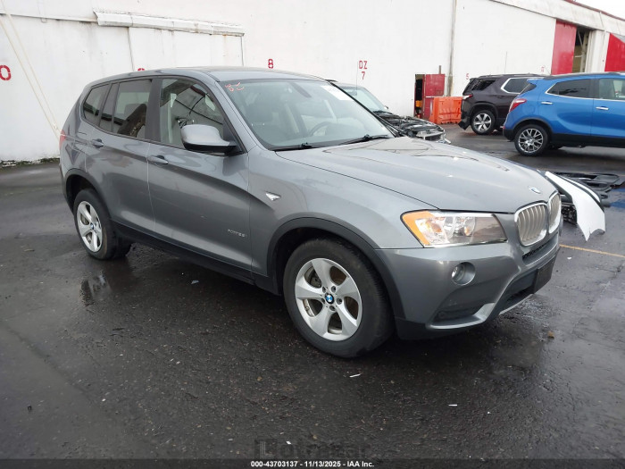 BMW X3 2012 VIN 5UXWX5C51CL721150