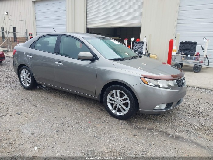Kia Forte 2012 VIN KNAFU4A25C5597737