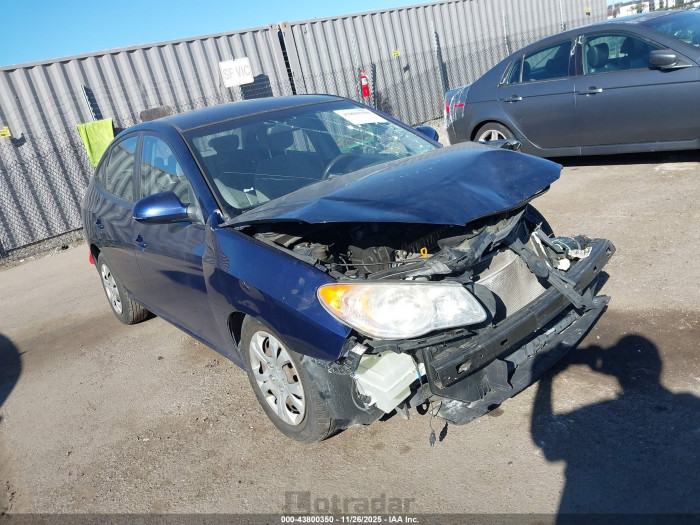 Hyundai Elantra 2010 VIN KMHDU4AD2AU886956