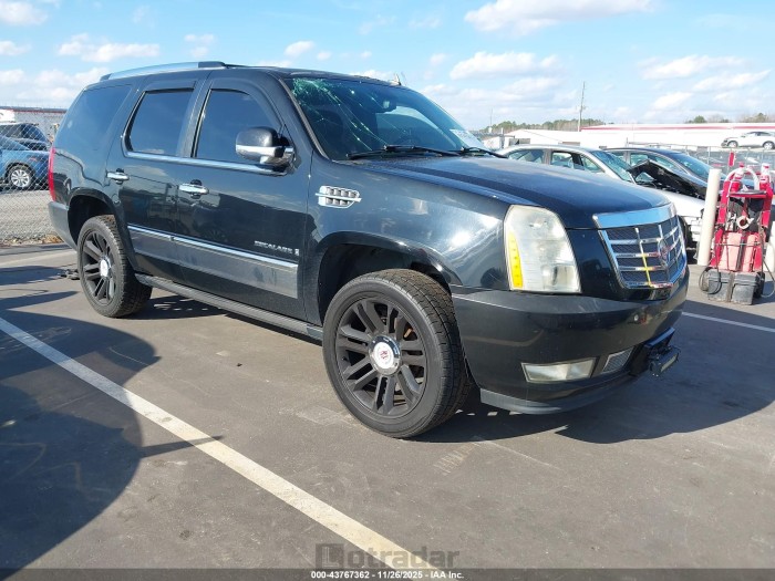 Cadillac Escalade 2008 VIN 1GYFK63808R125137