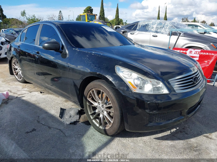 Infiniti G 2007 VIN JNKBV61E47M708888