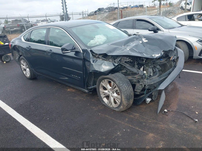 Chevrolet Impala 2015 VIN 2G1115SL8F9157255