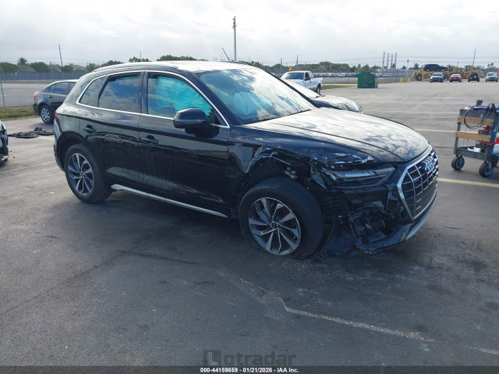 Audi Q5 2021 VIN WA1AAAFY7M2075643