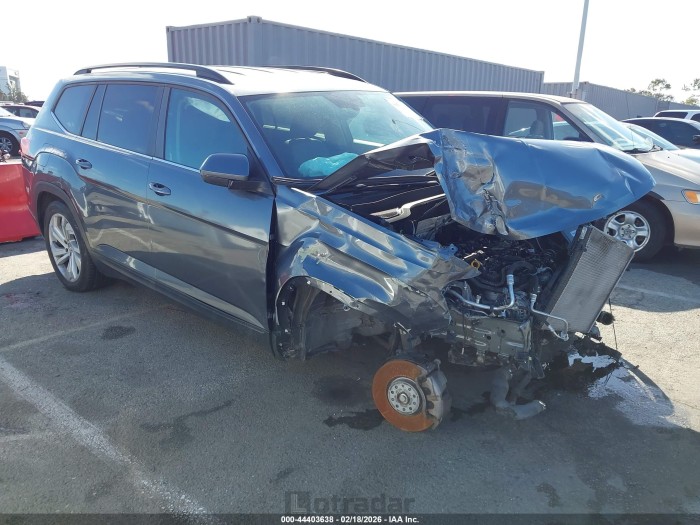 Volkswagen Atlas 2021 VIN 1V2WP2CA6MC520857
