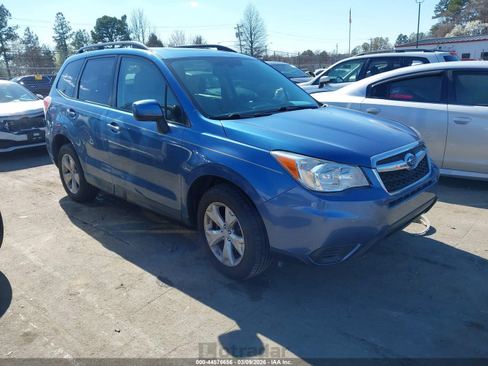 Subaru Forester 2016 VIN JF2SJADC4GH500658