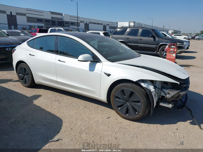 Tesla Model 3 2024 VIN 5YJ3E1EA2RF747491