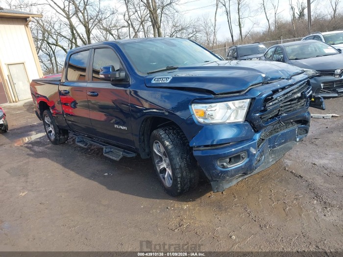 Ram 1500 2021 VIN 1C6SRFMT3MN617317