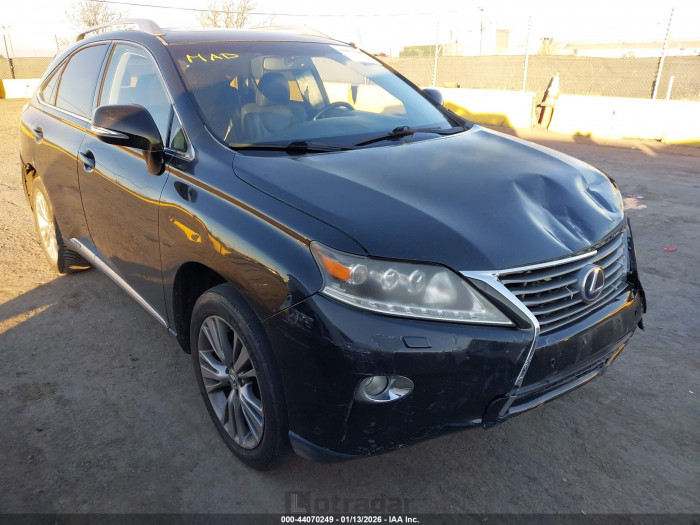 Lexus Rx 2013 VIN JTJBC1BA4D2059507