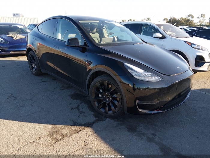 Tesla Model y 2021 VIN 5YJYGDEE2MF108380