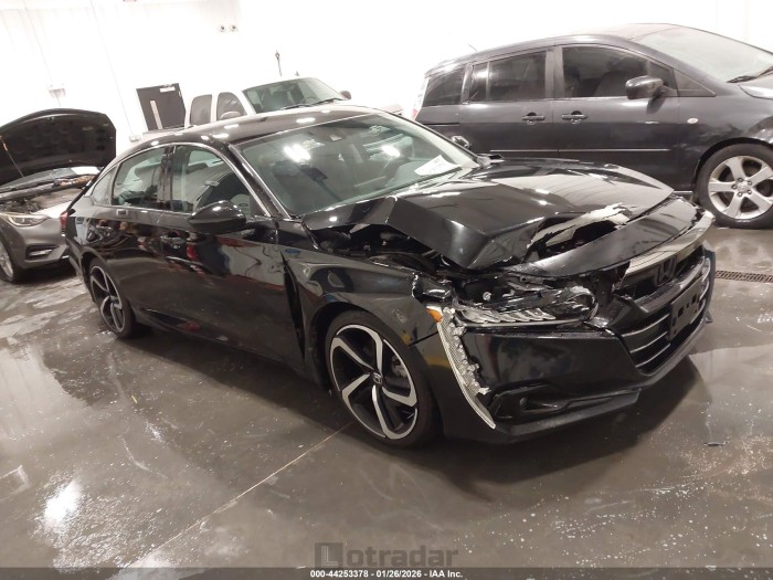 Honda Accord 2022 VIN 1HGCV1F43NA010166