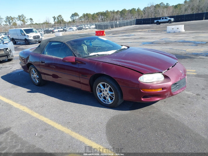 Chevrolet Camaro 2001 VIN 2G1FP32G112143825