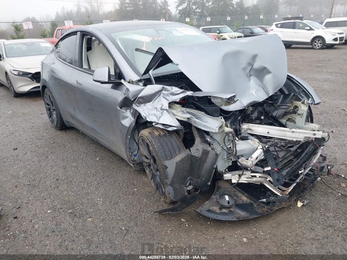 Tesla Model y 2025 VIN 7SAYGDEF7SF254766