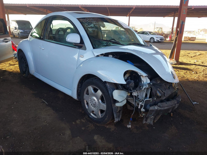 Volkswagen Beetle 2000 VIN 3VWCC21C8YM491660