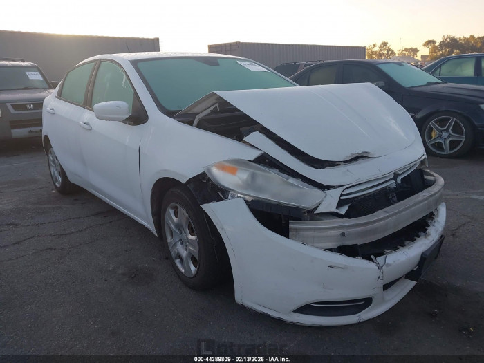 Dodge Dart 2016 VIN 1C3CDFAA3GD644787