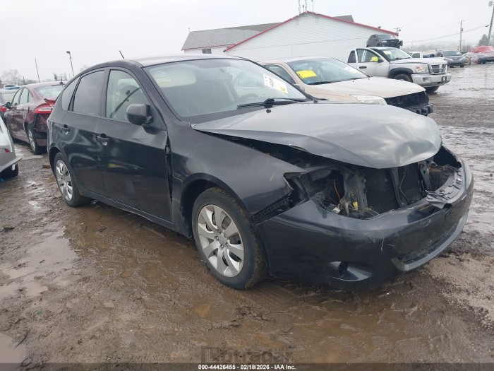 Subaru Impreza 2008 VIN JF1GH61688H813537