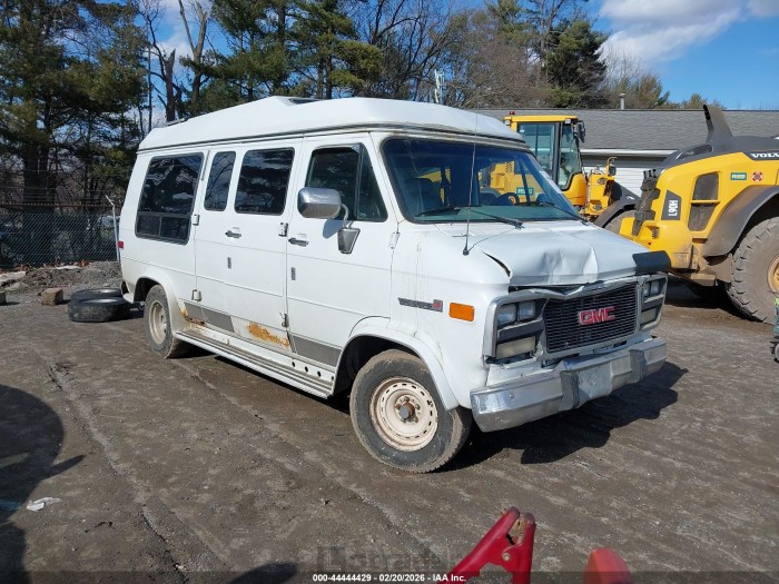 Gmc Rally wagon 1995 VIN 1GDEG25K8SF543700