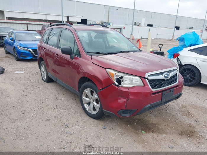 Subaru Forester 2016 VIN JF2SJABC0GH457617