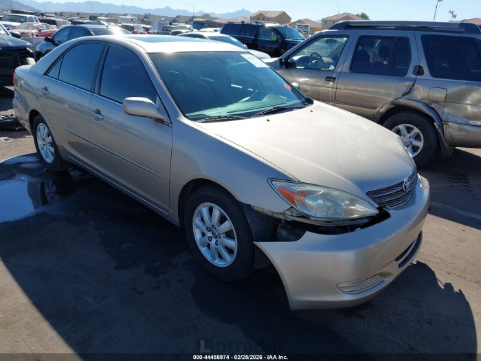 Toyota Camry 2002 VIN 4T1BE30K42U618281