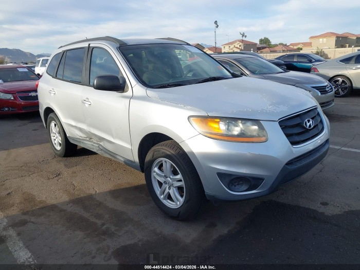 Hyundai Santa fe 2010 VIN 5NMSG3AB6AH407599