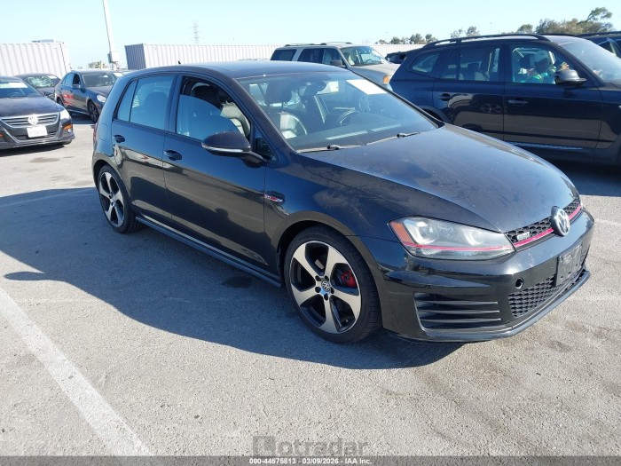 Volkswagen Golf gti 2015 VIN 3VW4T7AU9FM033911