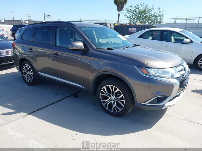 Mitsubishi Outlander 2016 VIN JA4AD3A33GZ022755